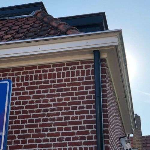 Foto van dakgoot in Woudenberg